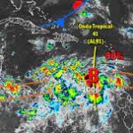 Onda 41 se sentirá durante las próximas 48H en el país: puede pasar a depresión tropical
